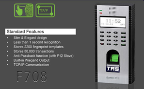 Fingerprint reader F708